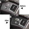 Cadillac CTS Carbon Fiber Black Interior Side Air Vent Cover Trim (08-13)