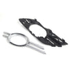 Mercedes-Benz E320 E350 E550 E63 Fog Light Grill Cover Trim (2007-2009)