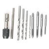 Make & Model M3-M6 Metric Tap Reamer T-Handle Wrench & Twist Drill Bit Kit