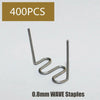 Car Bumper Weld Repair 400pcs 0.8mm 0.031 Wave Staples Hot Stapler