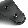Bobber Chopper Custom Black Leather Solo Slim Seat (2015-2023)