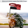 Motorcycle Square Aluminum Alloy Motorcycle Hanging Hook / 1 x Red 83mm Length