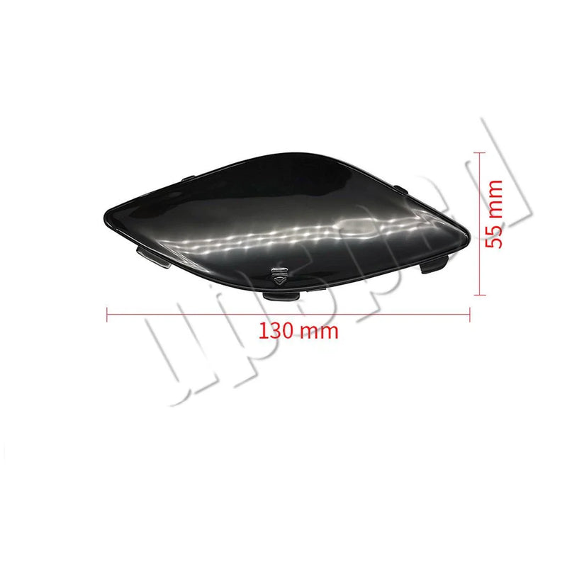 Mercedes E W207 Coupe Cabriolet Front Bumper Tow Hook Eye Cover (2009–2013)