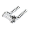 Harley Softail Dyna FXD XL883 1200 6.5" Pullback Handlebar Riser Top Clamp