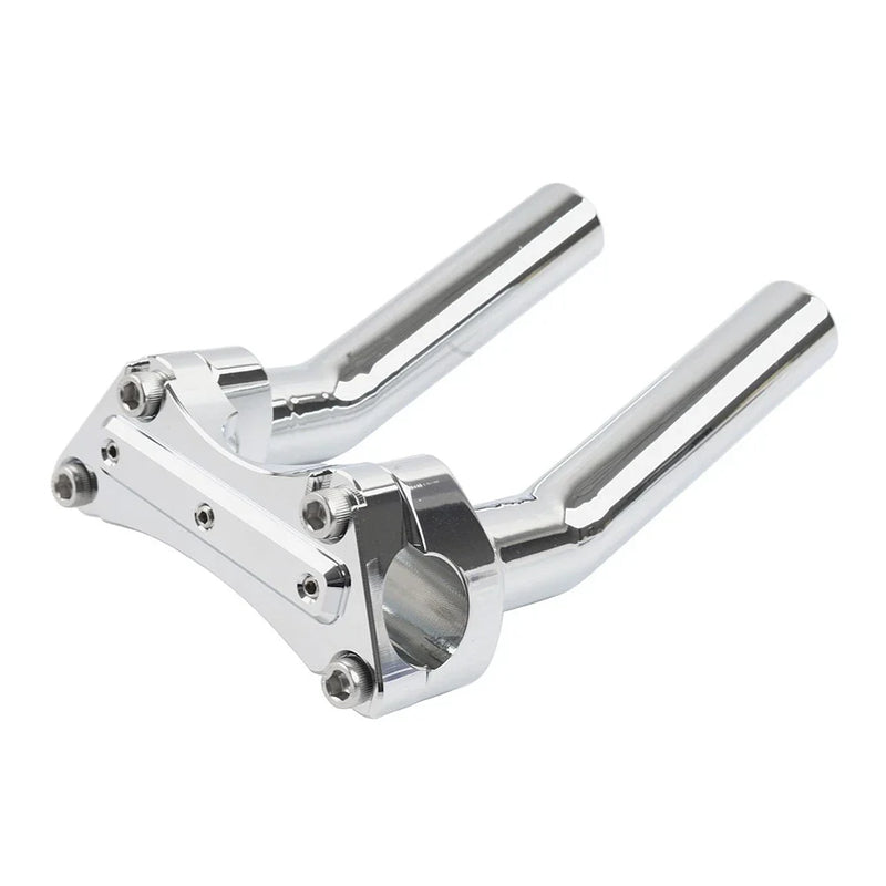 Harley Softail Dyna FXD XL883 1200 6.5" Pullback Handlebar Riser Top Clamp