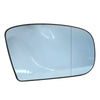 Mercedes S55 Right Blue Heated Side Mirror Glass with Plate (2001-2003)