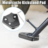 Suzuki gsxs 750 Kickstand Plate Pad Black Gray (2017–2022)