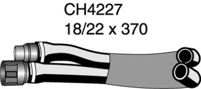 Holden Commodore VE VF Front Heater Hose (2006–2017)