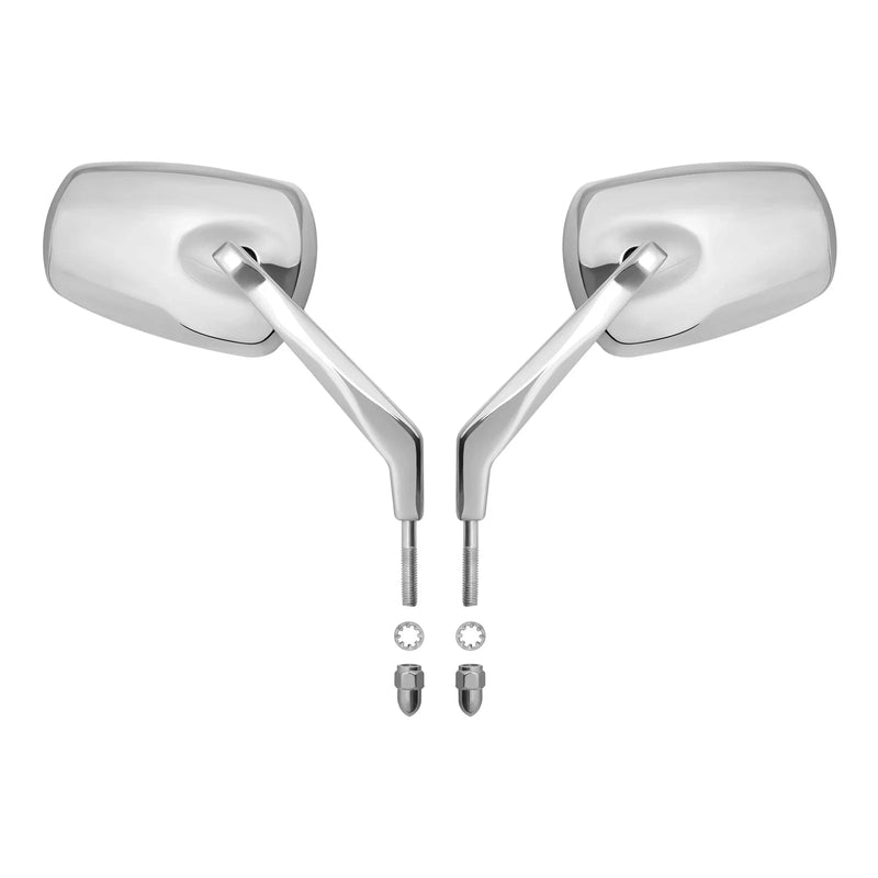 Harley Touring Street Road Glide 1982-2024 Chrome Rear View Mirrors