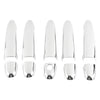 Lexus GX470, Toyota Land Cruiser Silver Door Handle Shell Cover (2003-2009)