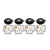 Kawasaki ZX250 ZXR250R 4 x Carburetor Repair Kits (1989-1991)