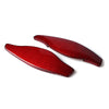 AUDI R8 RS3 RS4 RS5 Red Carbon Steering Wheel Shift Paddle Extensions (2007-2023)