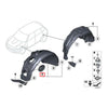 BMW Mini Cooper Clubman Wheel Arch Access Cap Cover (2008-2019)