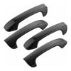 Dodge Ram 1500 2500 3500 4500 5500 8x Black Door Handle Covers (2009-2018)
