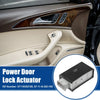 BMW 525i Black White Gray Front Left Door Lock Latch Actuator