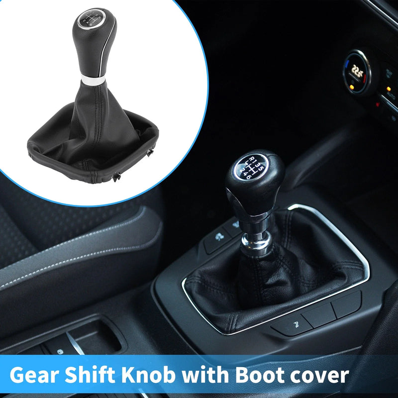 Mercedes Benz W203 S203 6 Speed Shift Knob & Boot Cover (2004-2007)