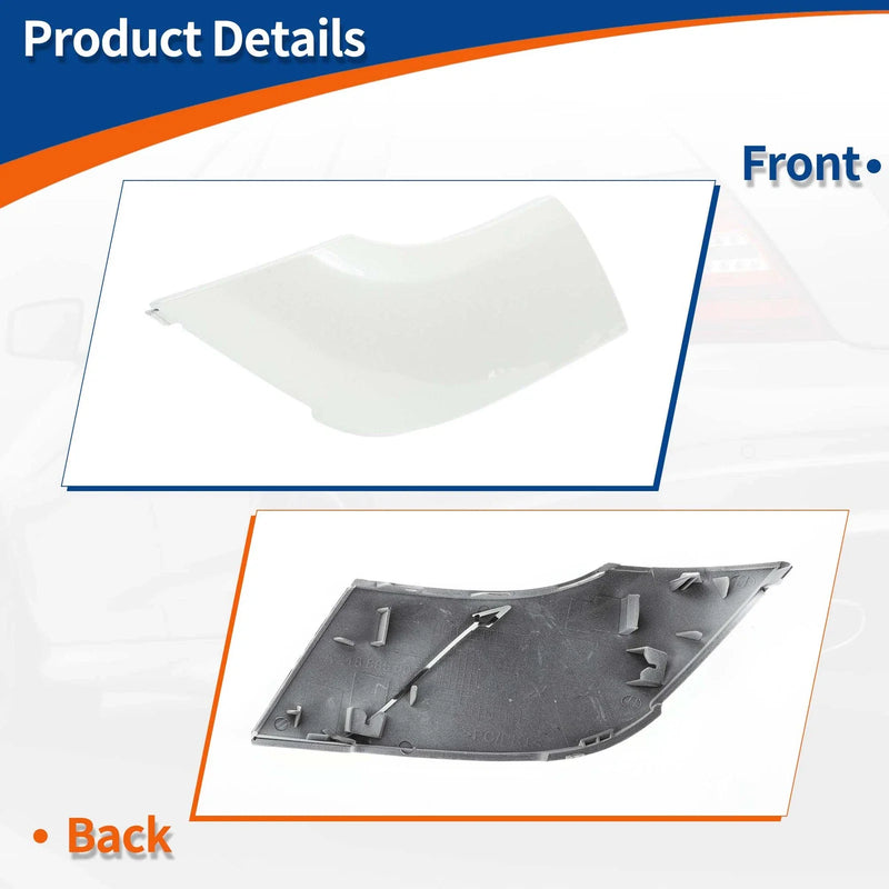 Mercedes-Benz (2012-2018) Diamond White Front Car Bumper Tow Hook Cover