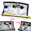 Mazda B Series Bravo B2000 B2200 B2500 1986-1997 Chrome Tail Lightset