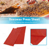 DIY Silicone Comb Mold Beekeeping  Soft Red Beeswax Wax Sheets