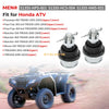 Honda Recon 250 TRX250TE / TM 2 x Upper & Lower Ball Joints Kit (1997–2023)