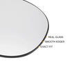 Peugeot 107 Left Side White Mirror Glass w/ Back (2005-2014)
