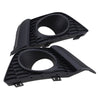 Honda Fit Jazz 2 x Front Bumper Bezel Fog Light Lamp Covers (2014-2017)
