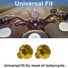 Motorcycle Mirrors Left Hand M8x1.25 Mirror Hole Plugs