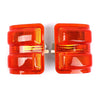 Ford F250 F350 Left Right Tow Mirror Turn Signal Light Lens Amber (2008-2016)