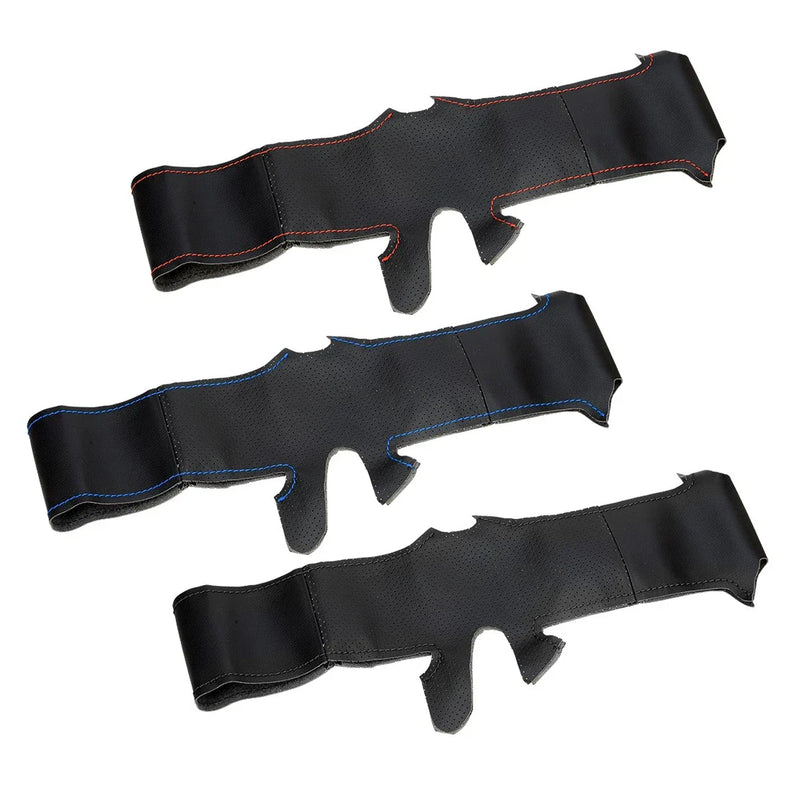 Honda Civic 2006-2011 Black Leather Steering Wheel Cover