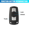 BMW 3 Series 5 Series 7 Series X5 X6 Remote Key Fob (E90 E92 E93)