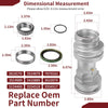 Polaris Trail Boss 330 Rear Axle Bearing Housing Carrier Hub (2000–2006)
