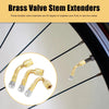 Car Motorcycle Valve Stem Extenders Adapter / 6pcs 45 90 135 Degree /