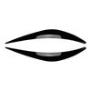 Infiniti Q50 2 x Gloss Black Headlight Eyelid Covers (2014-2023)