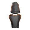 Suzuki GSXR1000 Black Brown Rider Driver Passenger Seat (2005-2006)
