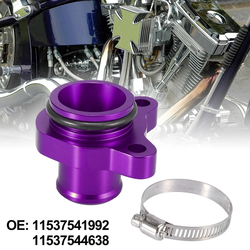 BMW 325i 335i 525i Water Hose Fitting Replacement Set Purple