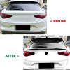 Alfa Romeo Stelvio 1x Carbon Look Rear Boot Spoiler Lip (2018-2024)
