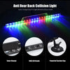 Increased Visibility for Car RGB LED Light Bar with Solar Charging