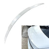 Benz C-Class W205 C63 2015-2021 White Rear Trunk Spoiler Lip Wing