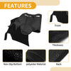 Ford Kuga 2015-2023 - Black Carpet Dashboard Cover Mat (1 x Piece)
