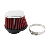 Make & Model 55MM Motorcycle Oval Air Intake Filter Cleaner