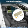 Mitsubishi Outlander Eyeglasses Holder Storage Box Beige Sunglasses Case