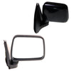 Isuzu Faster TF TFR Vauxhall Brava 1988-2002 Black Door Mirror Set