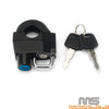 Yamaha BMW 25MM Handlebar Frame Crash Bar Helmet Lock