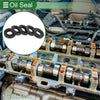 Oil Seal 16x28x7mm Black 5 Pcs Seal Ring Rotary Shaft Seal NBR Rubber