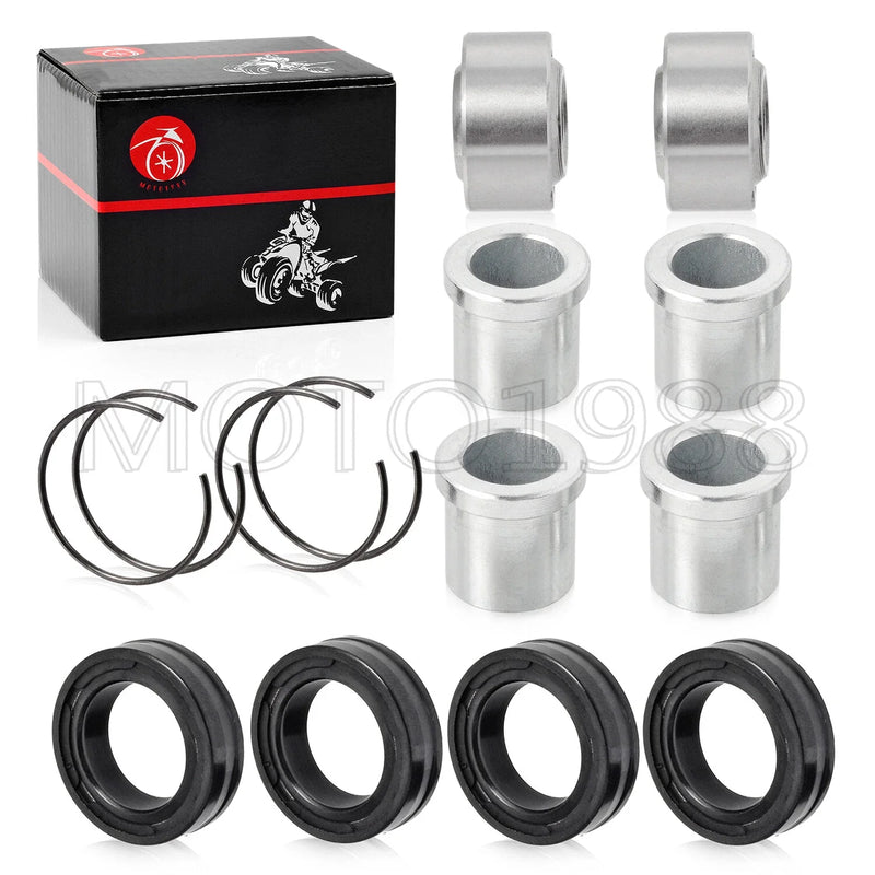 Honda TRX450ER 2 x Front Lower/Front Upper A-Arm Bushings (2006–2014)