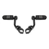Harley Road Street Electra Glide 1-1/4 32mm Long Angled Highway Foot Pegs