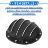 Chevy GM Intermediates Black 8.5in 8.6in Differential Cover with Gasket