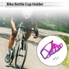 Motorcycle Bicycle Universal Plastic Blue Purple Water Bottle Cup Holder