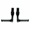 Harley 1 1/4" Black Foot Peg Mount Clamps