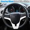 Chevrolet Cruze White ABS Steering Wheel Cover (2010 - 2015)